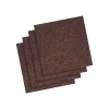 Quartet Cork Bulletin Boards, Frameless, 1'H x 1'W (101)