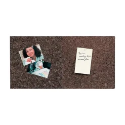 Quartet Cork Bulletin Boards, Frameless, 1'H x 1'W (101)