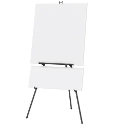 Quartet Heavy Duty Display Easel, 66", Black Aluminum (56E)