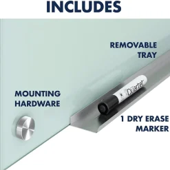 Quartet Infinity Glass Dry-Erase Whiteboard, 8' x 4' (G9648F)