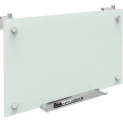 Quartet Infinity Magnetic Glass Cubicle Dry-Erase Whiteboard, 2.5' x 2' (PDEC1830)