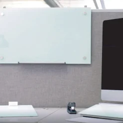 Quartet Infinity Magnetic Glass Cubicle Dry-Erase Whiteboard, 2.5' x 2' (PDEC1830)