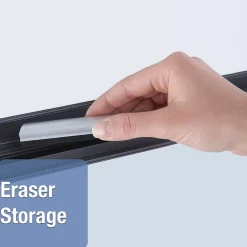 Quartet InView Total Erase Dry-Erase Whiteboard, Steel Frame, 3' x 2' (72982)