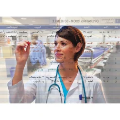 Quartet InView Total Erase Dry-Erase Whiteboard, Steel Frame, 3' x 2' (72982)