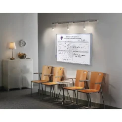 Quartet InView Total Erase Dry-Erase Whiteboard, Steel Frame, 3' x 2' (72982)