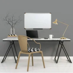 Quartet® Magnetic Dry-Erase Whiteboard, Aluminum Frame, 2 1/2'W x 1 1/2'H (48101)