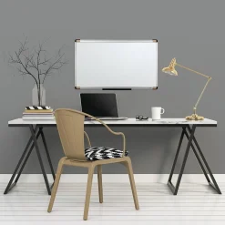 Quartet® Magnetic Dry-Erase Whiteboard, Aluminum Frame, 2 1/2'W x 1 1/2'H (48101)