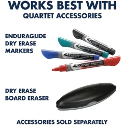 Quartet Prestige 2 Magnetic Mobile Presentation Whiteboard Easel, 6' x 4' (ECM64P2)