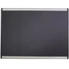 Quartet Prestige Plus Magnetic Fabric Bulletin Board, Aluminum Frame, 4'H x 6'W (MB547A)