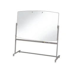 Quartet Reversible Total Erase Dry-Erase Whiteboard, Steel Frame, 6' x 4' (3640TE)