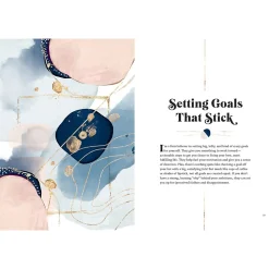 Quarto Progress Over Perfection Productivity Guided Journal, 6.65" x 9", College Ruled, Blush, 160 Pages (9781631068652)