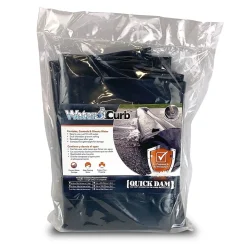Quick Dam Universal Water Curb, Flood Control, 6.5" x 20', 1/Pack (QDWC620)