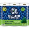 Quilted Northern Ultra Soft & Strong 2-Ply Standard Toilet Paper, White, 295 Sheets/Roll, 18 Rolls/Case (946325)