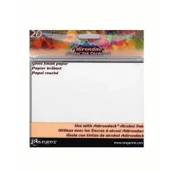Ranger 90 lb. Cardstock Paper, white, 60 Sheets/Pack (72271-PK3)