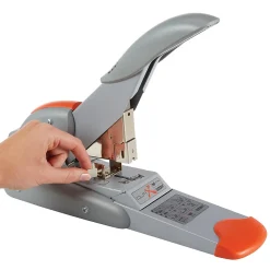 Rapid DUAX Heavy Duty Desktop Stapler, 170 Sheet Capacity, Silver (73338)