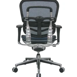 Raynor Eurotech Ergo human Mesh Mid Back Task Chair, Blue