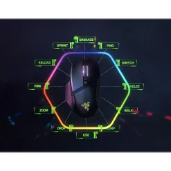 Razer Basilisk V3 Pro Wireless Optical Gaming Mouse, Black (RZ01-04620100-R3U1)