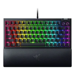 Razer BlackWidow V4 75% Ergonomic Gaming Mechanical Keyboard, Black (RZ03-05000200-R)