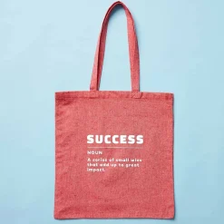 Recycled Cotton Twill Tote - Success - 5 Pack