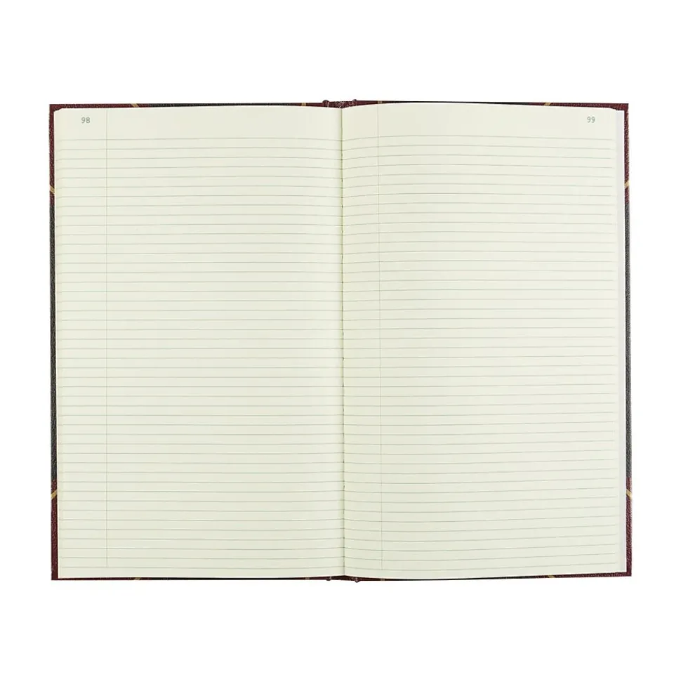 Rediform Texhide Record Book, 500 Pages, Black (57151)