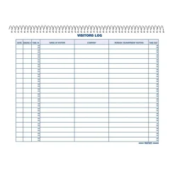 Rediform Visitors Log Book, 11