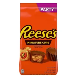 Reese's Miniatures Peanut Butter Milk Chocolate Cup, 35.6 oz. (HEC44709)