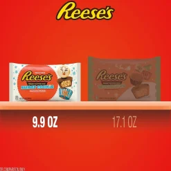 Reese's Miniatures Sugar Cookie Milk Chocolate Peanut Butter Cups Candy Bag, 9.9 oz. (34000-45301)