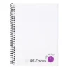RE-FOCUS THE CREATIVE OFFICE on the GO Notepad, 6" x 8", College Ruled, White, 142 Sheets/Pad (88002)