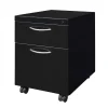 Regency Fusion Mobile Box File Pedestal, Black (MMPBF18ABK)