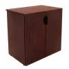 Regency Legacy Stackable Storage Cabinet, Mahogany