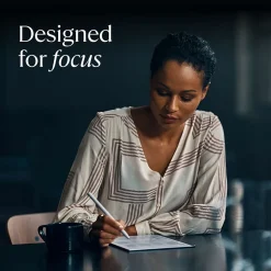 reMarkable 2 10.3" Paper Tablet with Marker Plus and Polymer Weave Book Folio, Gray (RM114)