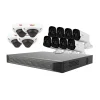 REVO America Ultra HD Audio Capable 16 Channel 4 TB NVR Surveillance System with 12 Cameras (RU162D4GB8GA-4T)