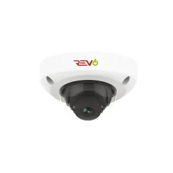 REVO America Ultra HD Audio Capable Vandal-Resistant IP Surveillance Mini Dome Camera (RUCD28-1C)