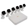 REVO America Ultra HD Audio Capable 8 Channel 2 TB NVR Surveillance System with 6 Cameras (RU82B6GA-2T)