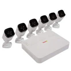 REVO America Ultra HD Audio Capable 8 Channel 2 TB NVR Surveillance System with 6 Cameras (RU82B6GA-2T)