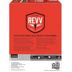 Revv Coffee No Surrender Coffee Keurig® K-Cup® Pods, Dark Roast, 24/Box (6873)