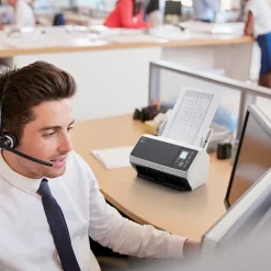 RICOH Fi 8170 PA03810-B055 Duplex Document Scanner, Black/White