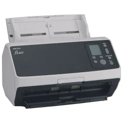 RICOH FI-8170 CG01000-303101 Document Scanner with 3 Additional Years of Advance Exchange Service, Black/White