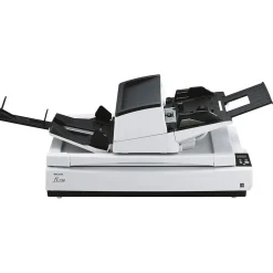 RICOH fi-7700 PA03740-B005 Duplex Flatbed Document Scanner, Black/White