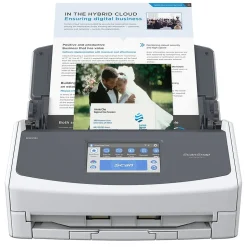RICOH ScanSnap IX1600 PA03770-B615 Wireless Duplex Document Scanner, White