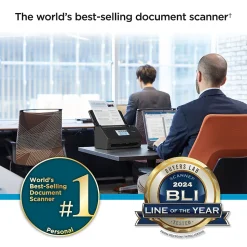 RICOH ScanSnap IX1600 PA03770-B615 Wireless Duplex Document Scanner, White