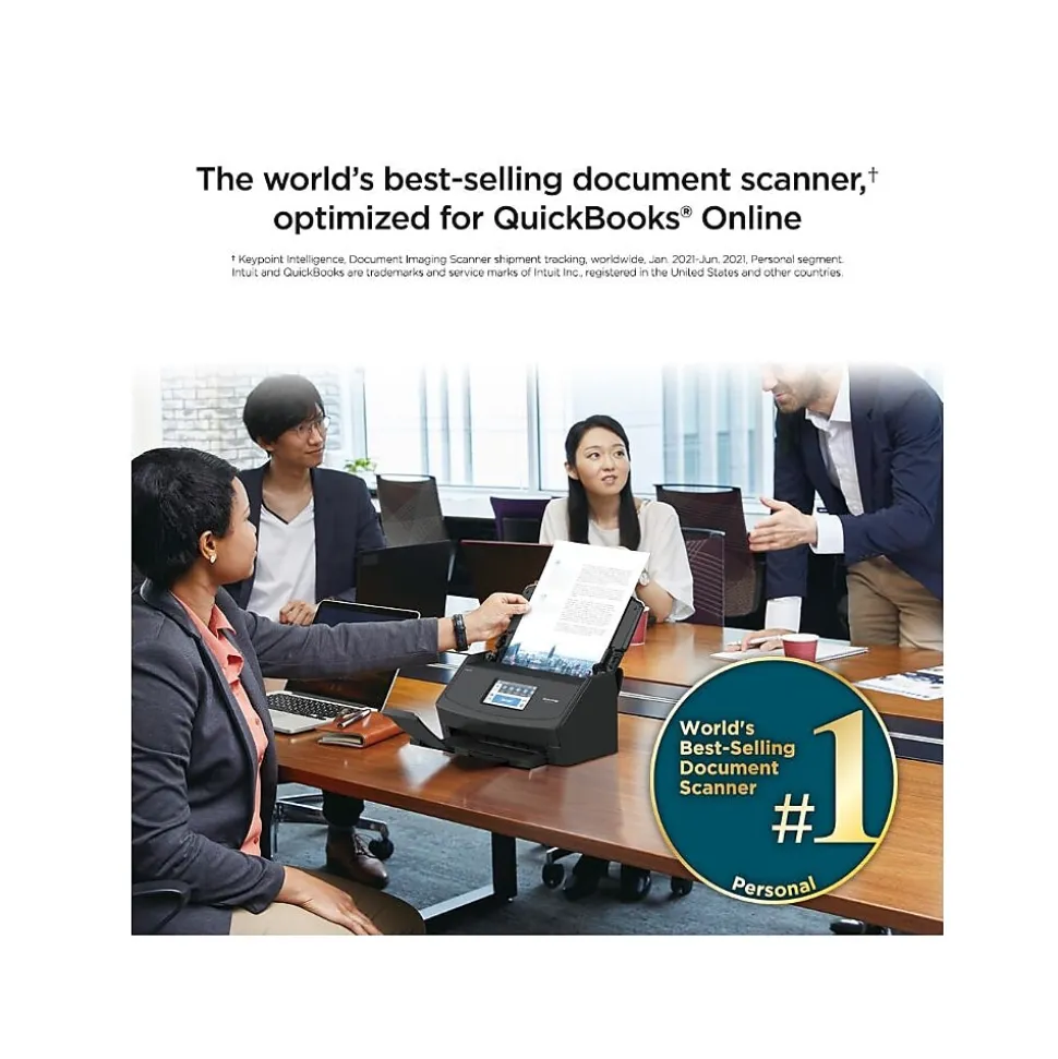 Ricoh Scansnap IX1600 Receipt Edition, Black (PA03770-B675)