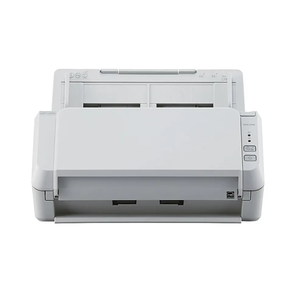 RICOH SP-1130N Duplex Document Scanner, White (PA03811-B025)