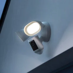 Ring Floodlight Cam Pro Outdoor Wireless Security Camera, White (B0CG6VFFVL)