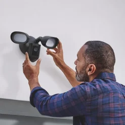 Ring Floodlight Cam Pro Outdoor Wireless Security Camera, Black (B0CG6RXMNV)