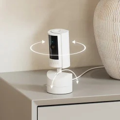 Ring Pan-Tilt Indoor Wired Security Camera, White (B0CG2VS5FD)