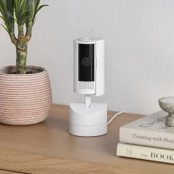 Ring Pan-Tilt Indoor Wired Security Camera, White (B0CG2VS5FD)