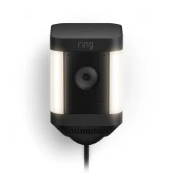 Ring Spotlight Cam Plus Outdoor Wireless Security Camera, Black (B09J6BCPHG)