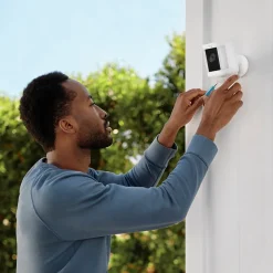 Ring Spotlight Cam Plus Outdoor Wireless Security Camera, Black (B09J6BCPHG)