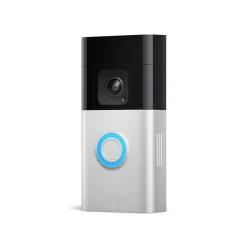 Ring WiFi Wireless Battery Doorbell Pro, Satin Nickel (B0B2BY4ZG7)